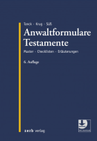 Anwaltformulare Testamente