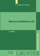 Abbildung: Binnenschiffahrtsrecht