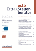 Abbildung: Ertrag-Steuerberater (EStB)