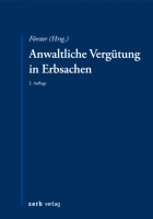 Abbildung: Anwaltliche Vergütung in Erbsachen 