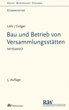 Abbildung: Bau und Betrieb von Versammlungsstätten