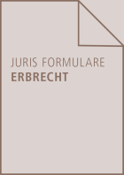 Abbildung: juris Formulare Erbrecht