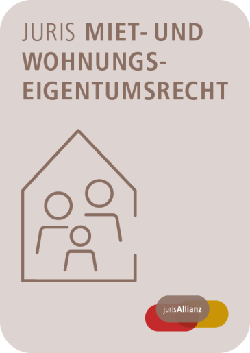 Abbildung: juris Miet- und Wohnungseigentumsrecht