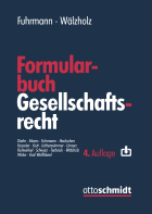 Abbildung: Formularbuch Gesellschaftsrecht