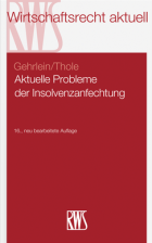 Abbildung: Aktuelle Probleme der Insolvenzanfechtung