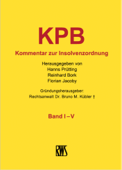 Abbildung: KPB Kommentar zur Insolvenzordnung