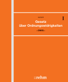 Abbildung: Gesetz über Ordnungswidrigkeiten (OWiG)