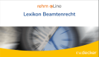 Lexikon Beamtenrecht