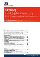 Abbildung: Erbfolgebesteuerung (ErbBstg)