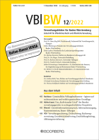 Verwaltungsblätter für Baden-Württemberg (VBlBW)